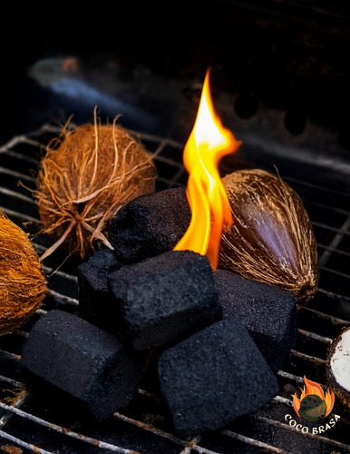 Briquetas De Carbón De Coco 6 Kg, Cocobrasa