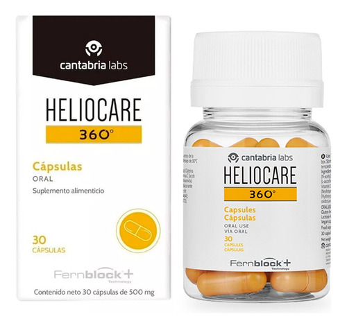 Heliocare 360 X 30 Capsulas - mL a $4893