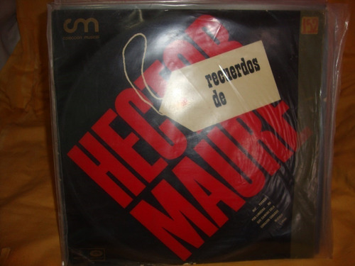 Vinilo Hector Maure Recuerdos De Hector Maure T2