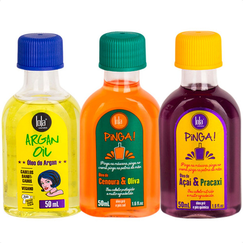 Óleo Lola Cosmetrics Pinga antifrizz de 50mL 0.1kg