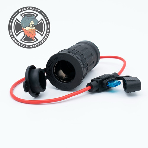 Imagen 2 de 4 de Kit Toma 12v - Moto - Cargador Gps Celular