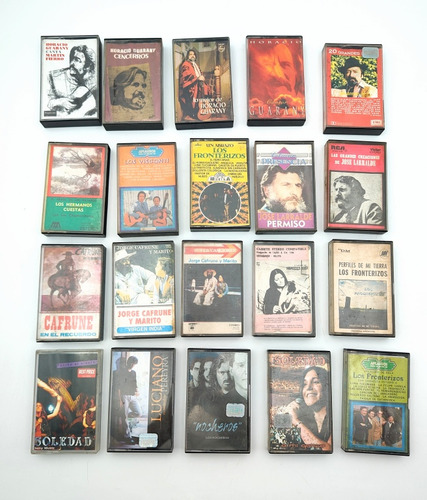 Cassette Folklore Nacional Varios Artistas (c/u) - Musica