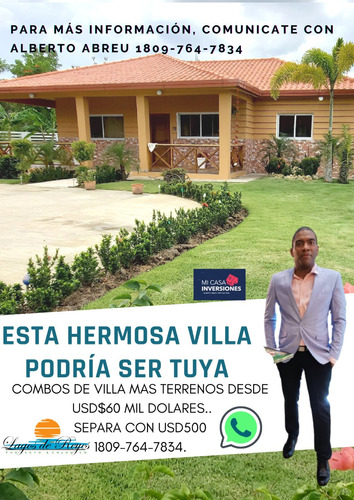 Villa Desde  Rd$2,5 Financida  Sin Interes Titulo Bayaguana