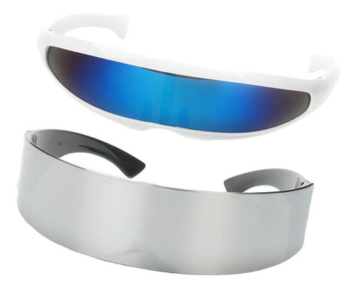 Gafas De Terre Con Escudo Monoblock Eyewear - Paquete De 2 -