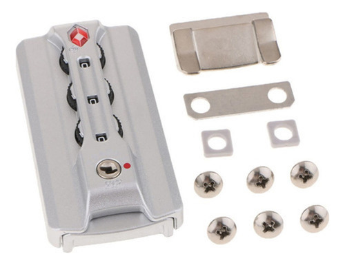 * Tsa Maletines De Aluminio For Equipaje Candado De