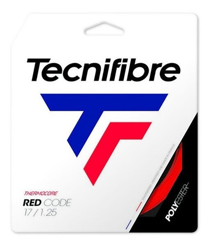 Individual Set De Cuerda Tecnifibre Red Code Tenis Raquetas