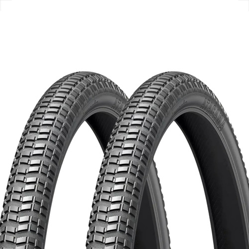 2 Pneu Levorin Atacama 24 X 2.125 Balão Bmx Bike Largo Preto