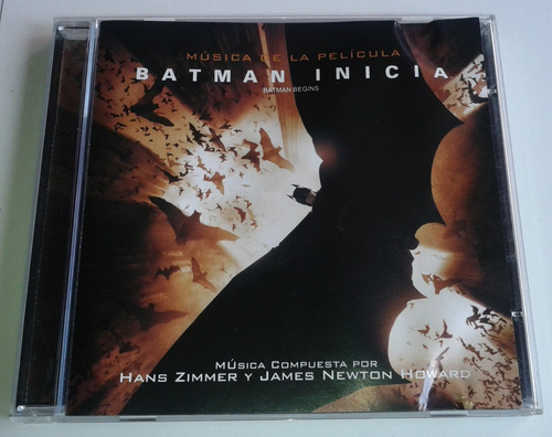Batman Inicia Musica De La Pelicula Cd Hecho En Mexico 2005