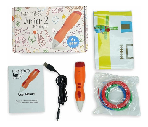 Mynt3d Junior2 Pluma 3d Para Los Cabritos 2020 Modelo Hijo