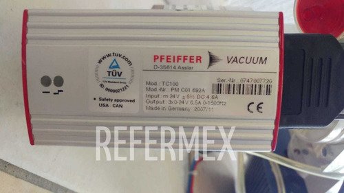 Inficon E3000 Bomba Vacío Pfeiffer Tpd-021-0 Controlad Tc100 (Usado)