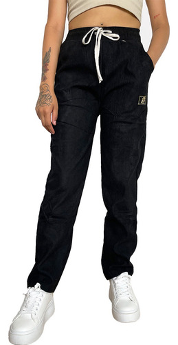 Set De 3 Piezas De Pantalones Rectos Para Dama