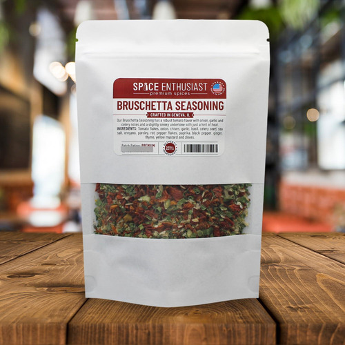 Condimento Bruschetta 113 G Para Amantes De Las Especias