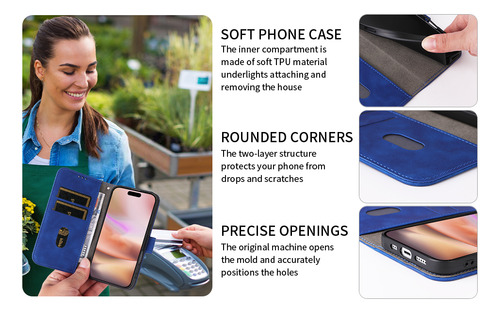 Funda De Piel Auténtica De Primera Calidad Para Motorola Defy 2-rfid, Hebilla Magnética, 5 Colores, Pie De Apoyo, A Prueba De Golpes