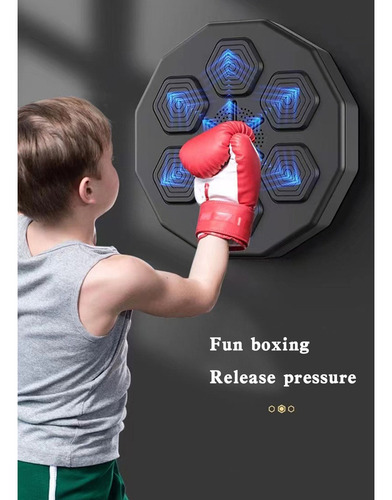 Máquina De Entrenamiento De Boxeo Musical Con Bluetooth