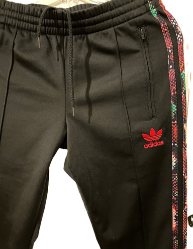 Pantalon Adidas Original Tres Tiras Estampadas (Usado)