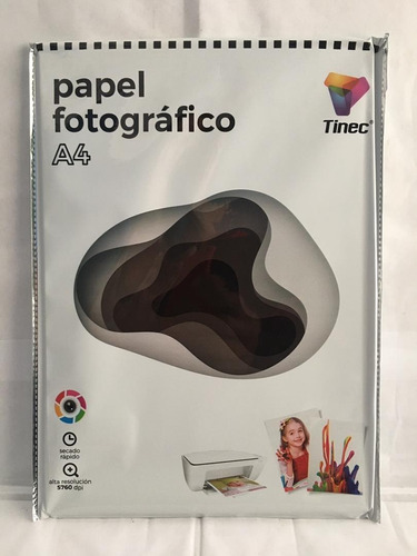 Papel Fotografico Glossy 260grs Tinec