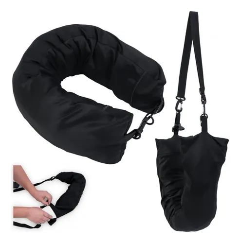 Almohada Para El Cuello Rellenable, Puede Almacenar Ropa,