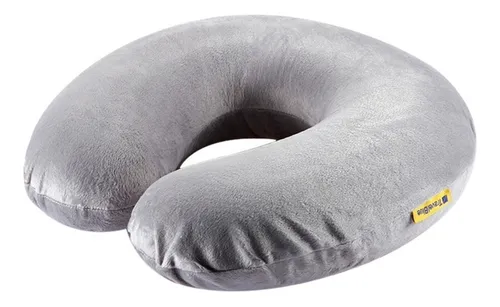 Comprar Almohada para el cuello, almohada de viaje portátil que ahorra  espacio, cojín de soporte para el cuello recargable para coche, tren, avión