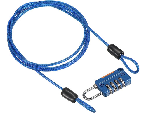 Patikil Cable De Acero De Seguridad Con Cerradura De Combina