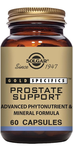 Prostate Support Golds Specific Solgar 60 Caps Prostata