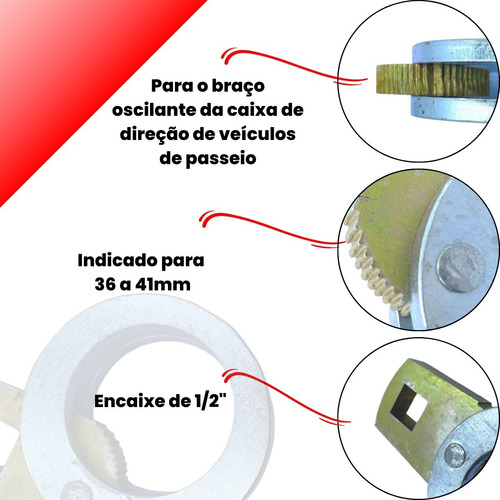 Chave Para Soltar O Braço Da Caixa De Direção Braço Axial