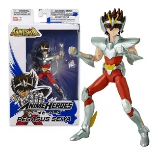 Figura Muñeco Seiya Pegaso Juguete Caballero Zodiaco Bandai