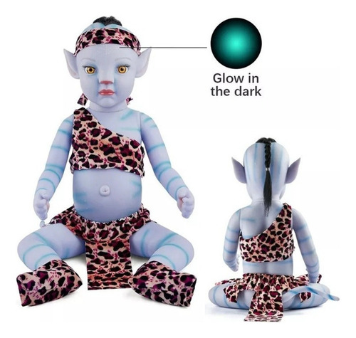 // Avatar Baby Boneca Bebê Reborn Menino 30cm