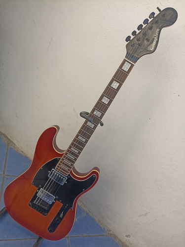 Guitarra Electrica Telecaster Kononykheen Made In Rusia Diestro Caqui Palo De Rosa