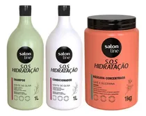 Comprar Kit Sos Hidratação Ultra Cachos Máscara Cachos Salon Line