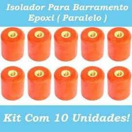 Kit C/ 50 Isolador Paralelo 16 X 20 X 1/4 Em Epóxi Jng