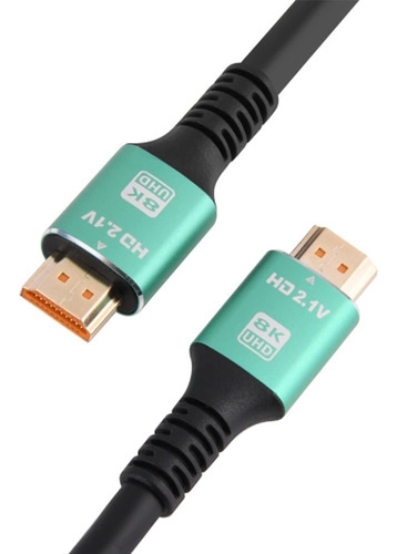 Cable Hdmi 5.0 Met. Ultra Hd 4320p V. 2.1 Arc 8k 60hz 48gbps