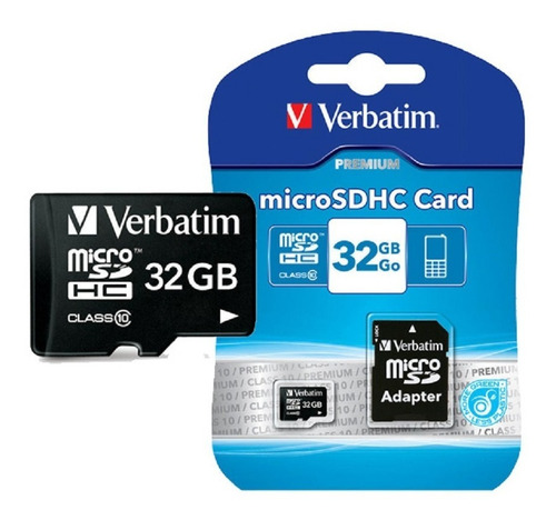 Memoria Verbatim Micro Sd 32 Gb Clase 10