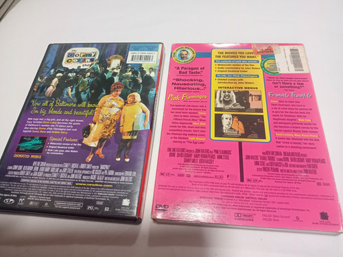 Dvd Divine John Waters Pink Flamingos Hairspray 70's Trash M (Usado)