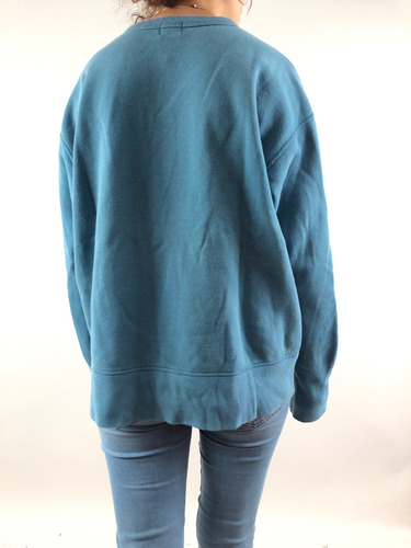 Sudadera Calvin Klein (talla M) (color Azul) (Usado)