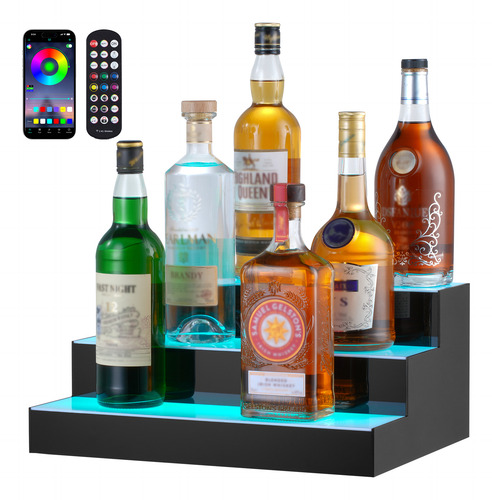 Vevorestante De Exhibición De Botellas De Vino16 Pulg3 Nivel