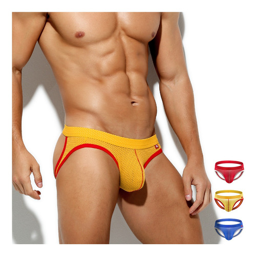 Briefs 3 Pzs, Trusas Suspensorios Para Hombre Arjen Kroos