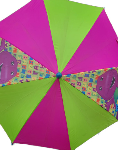 Paraguas Infantil Baney 26804 Srj Color Azul Diseño De La Tela Violeta