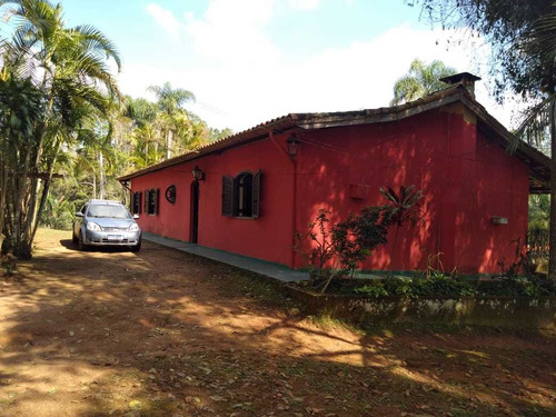 Chácara Com 25 Mil Metros Casa Sede 6 Cômodos Casa Caseiro.