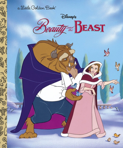 Beauty And The Beast, De Annie North. Serie Little Golden Books, Vol. 1a. Editorial Disney Books, Tapa Dura, Edición 1a En Inglés, 2020