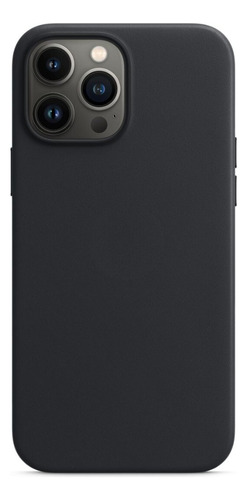 Capa Couro Leather Case C/ Magsafe Para iPhone 13 13 Pro Max