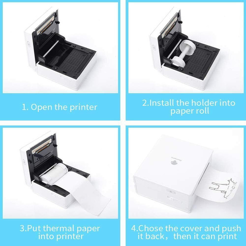 . Papel Térmico Phomemo T02 De 3 Rolos