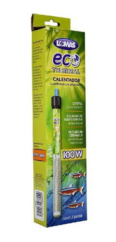 Calentador Sumergible C/ Termostato Ecothermal 100w Lomas