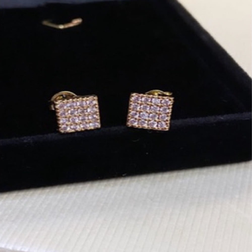 Brinco Masculino Neymar Cravejado Em Microzirconias Ouro 18k
