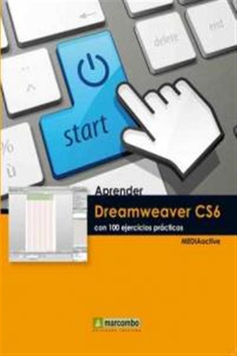 Aprender Dreamweaver Cs6 Con 100 Ejercicios Practicos - Aa,v