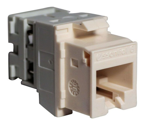 Conector Femea Keystone Cat6 Branco Tomada Nexans 20 Pçs