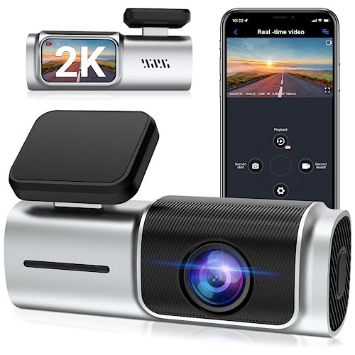 Cámara Frontal Tablero De Automóviles, Dash Cam 2k 25...