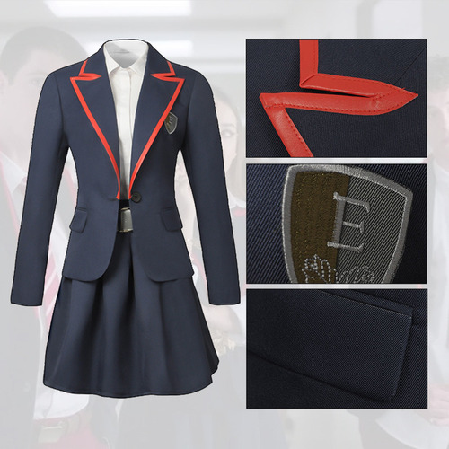 Disfraz Elite Season De Nadia Para Cosplay, Uniforme Escolar