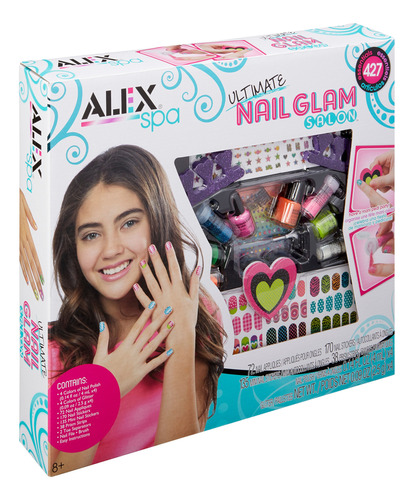 Alex Spa Ultimate Nail Glam Salon Kit Actividad De Moda...