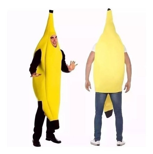 Carnaval Cosplay Fantasia De Banana Adulto Masculina