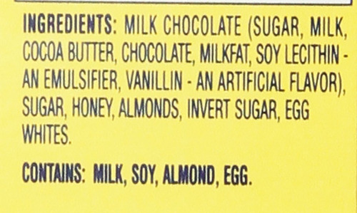 Toblerone Barra De Chocolate, Leche, 3,52 Oz, 20 Conde